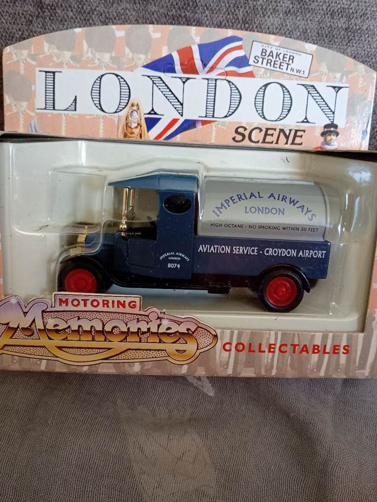 Motoring Memories London Scene Collectable Model Truck - Imperial Airways