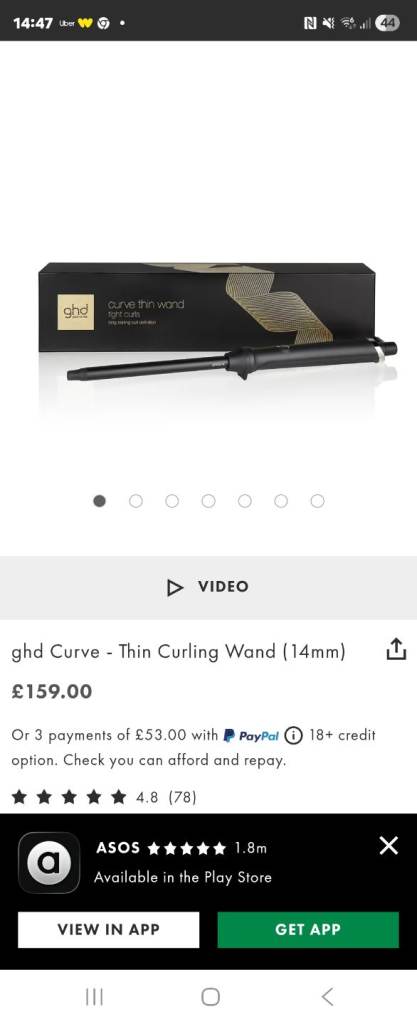 Ghd curl thin wand