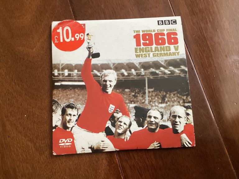 1966 World Cup England v West Germany Football Final BBC DVD VGC