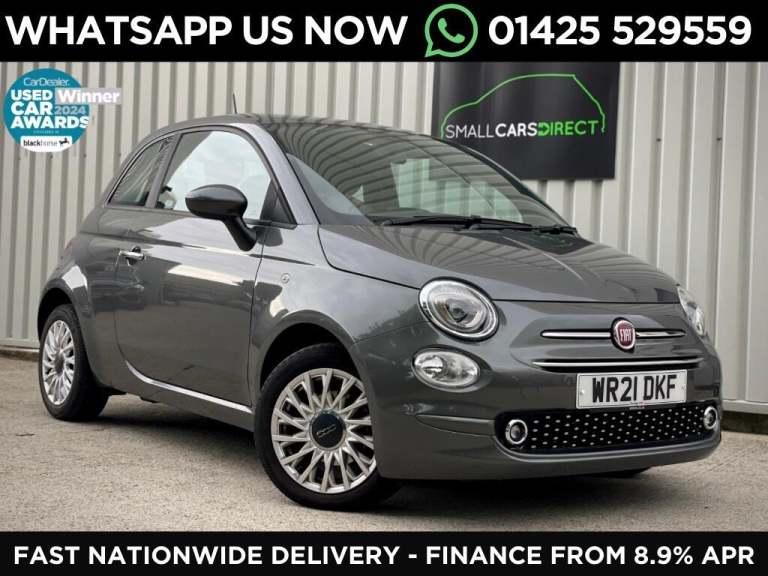 2021 Fiat 500 1.0 MHEV Lounge Euro 6 (s/s) 3dr HATCHBACK Petrol Manual