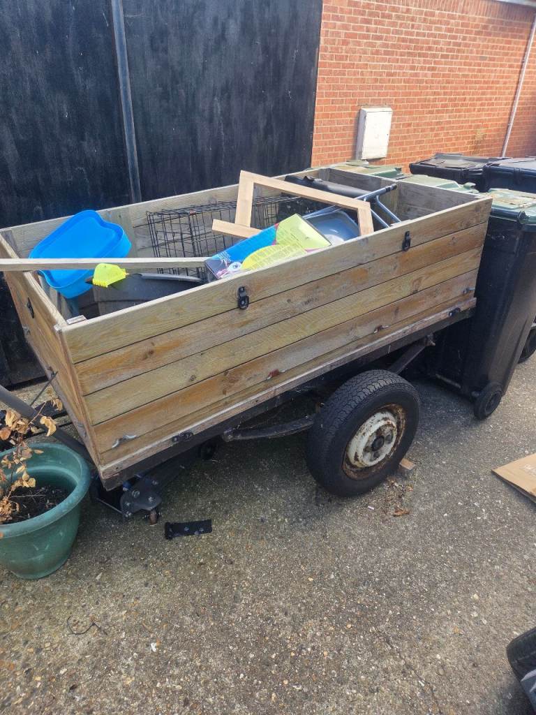 Wooden trailer