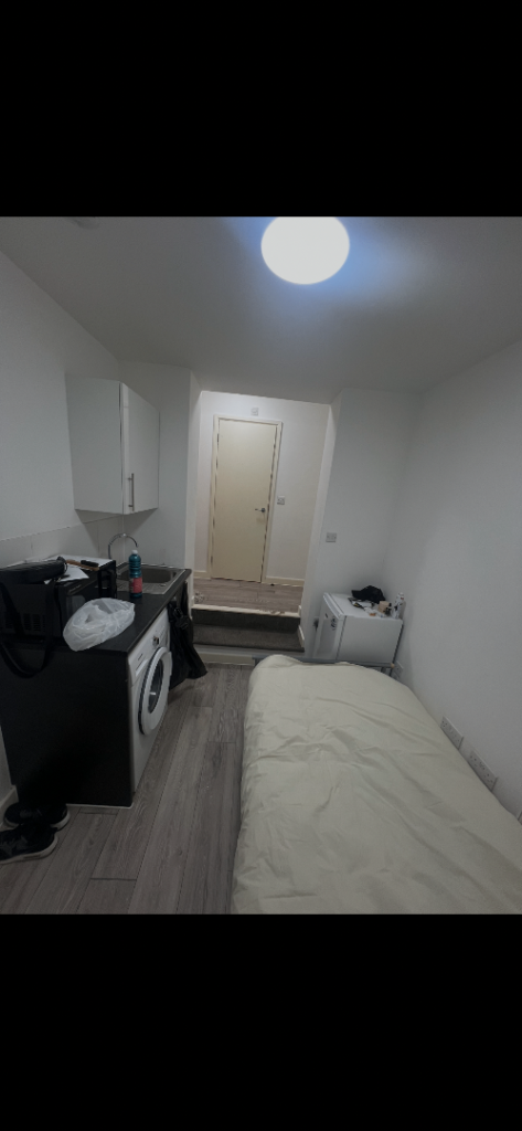 1 bed studio with big garden 