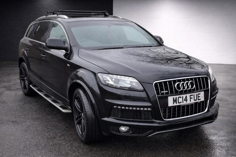 2014 14 AUDI Q7 S LINE PLUS 3.0 V6 DIESEL QUATTRO AUTOMATIC 245BHP 7 SEATER