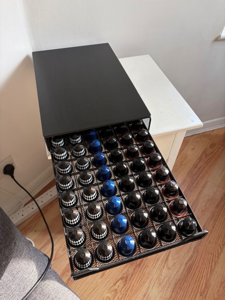 60 Pod Coffee Drawer Organizer | Nespresso Compatible