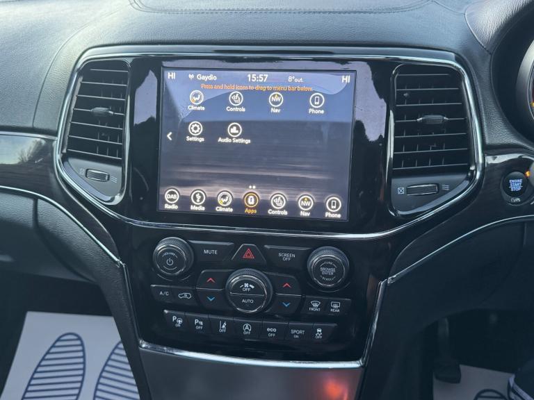 2019 Jeep Grand Cherokee 3.0 V6 MultiJetII Overland SUV 5dr Diesel Auto 4WD Euro 6 (s/s) (250 ps)...