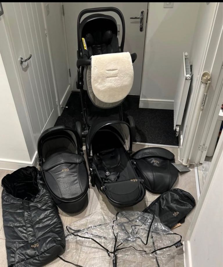 Limited edition Jurassic gold egg pram