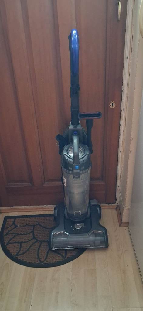 Russell Hobbs Hypermax RHUV7001 upright vacuum cleaner in grey and blue for sale 