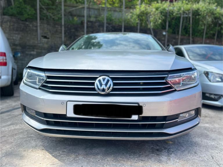 VW PASSAT B8 FULL FRONT END IN TUNGSTEN SILVER LB7W 17-19 