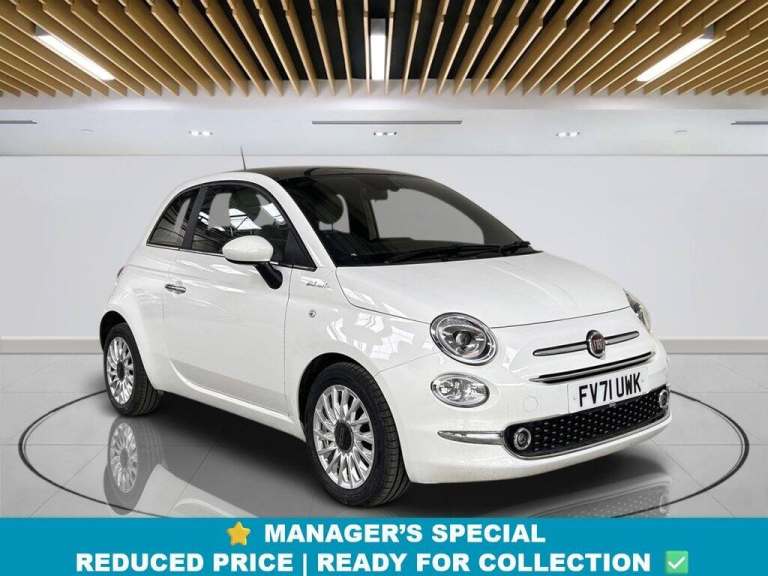 2021 Fiat 500 1.0 MHEV Dolcevita Hatchback 3dr Petrol Manual Euro 6 (s/s) (70 bhp) Hatchback Petr...