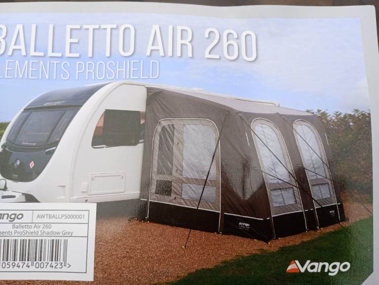 Caravan air awning