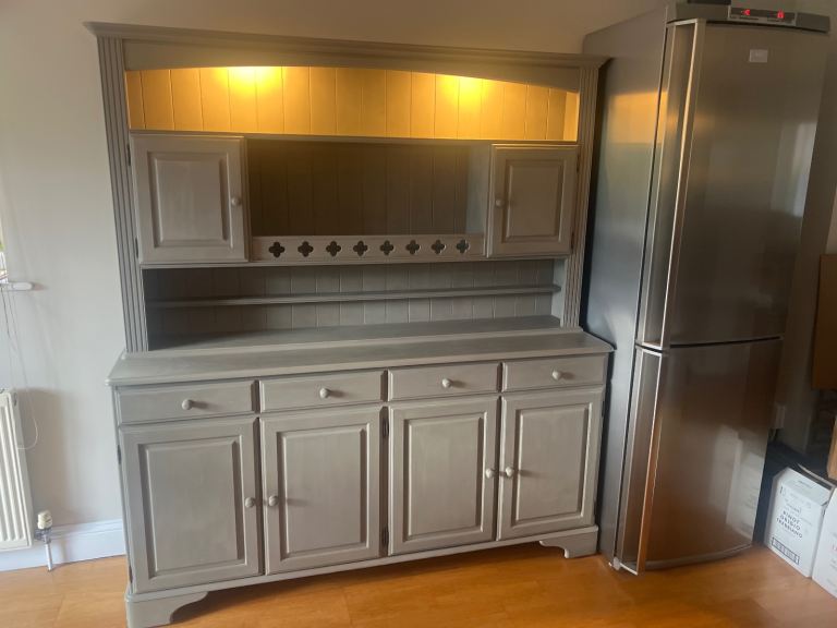 Ducal Dresser Finished in Chalk Grey Paint