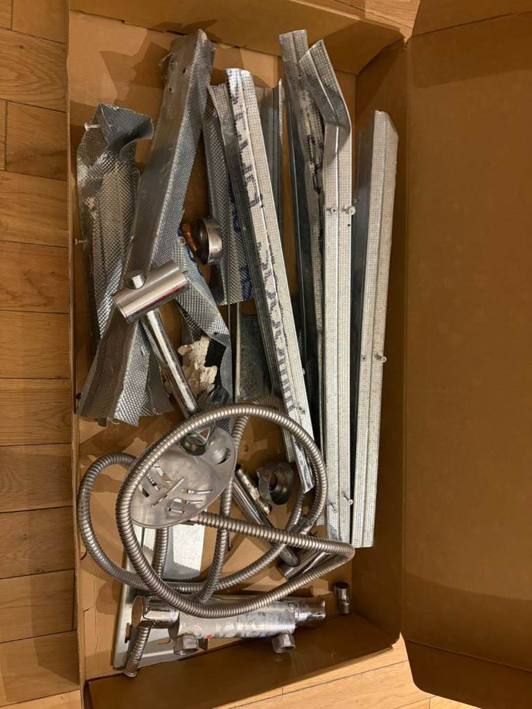Box of scrap Metal
