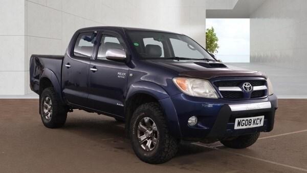 2008 Toyota Hilux Invincible D/Cab Pick Up 3.0 D-4D 4WD PICK UP Diesel Manual