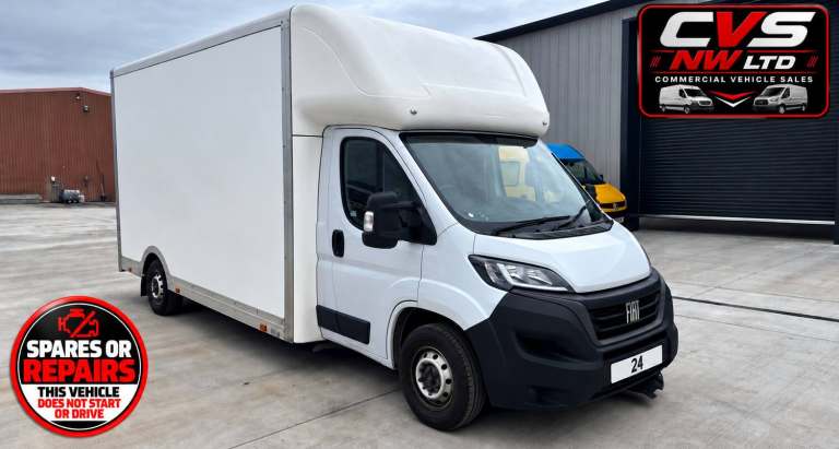 2024/24 FIAT DUCATO LOW LOADER BOX SPARES OR REPAIRS NON RUNNER PRICE IS + VAT