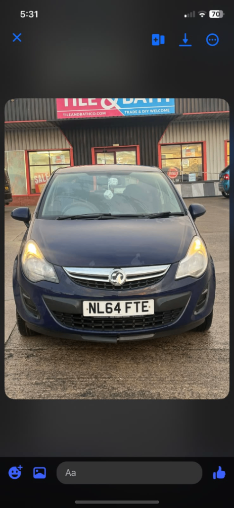 Vauxhall, CORSA, Hatchback, 2014, Manual, 1248 (cc), 3 doors