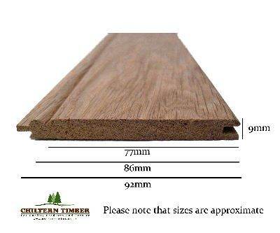 40 x 2.2m Beaded oak matching, back boarding, panelling, 