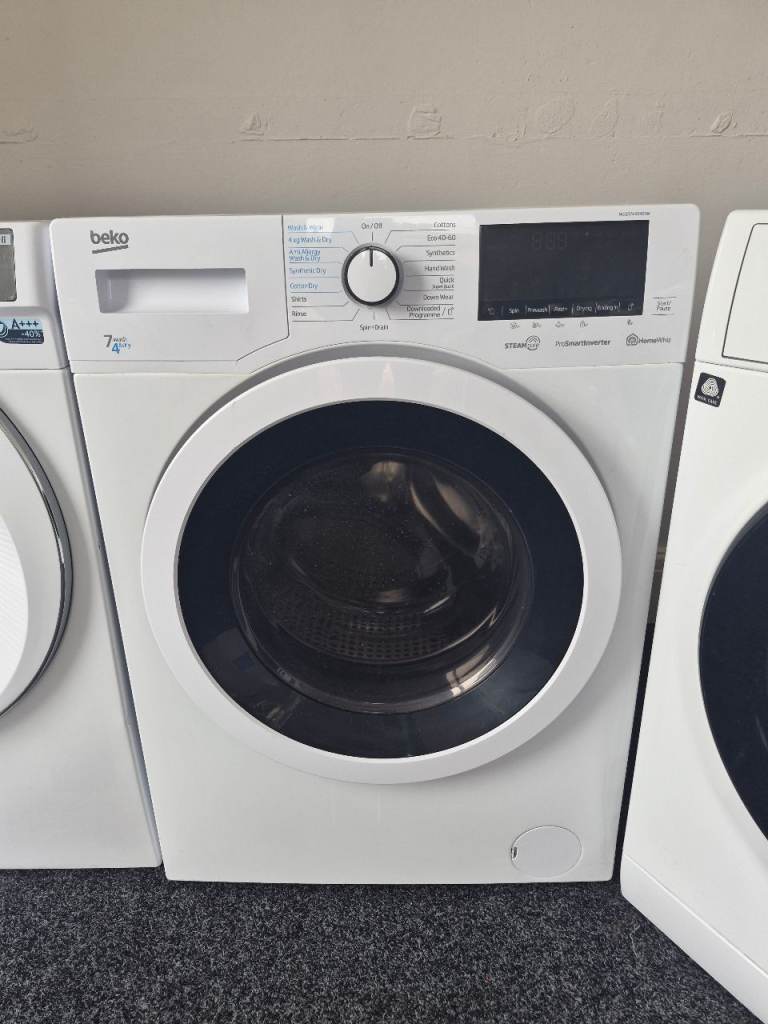 Beko 7kg Washer dryer – White, Good Condition