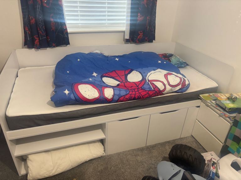 Kids habitat Jude storage cabin bed 