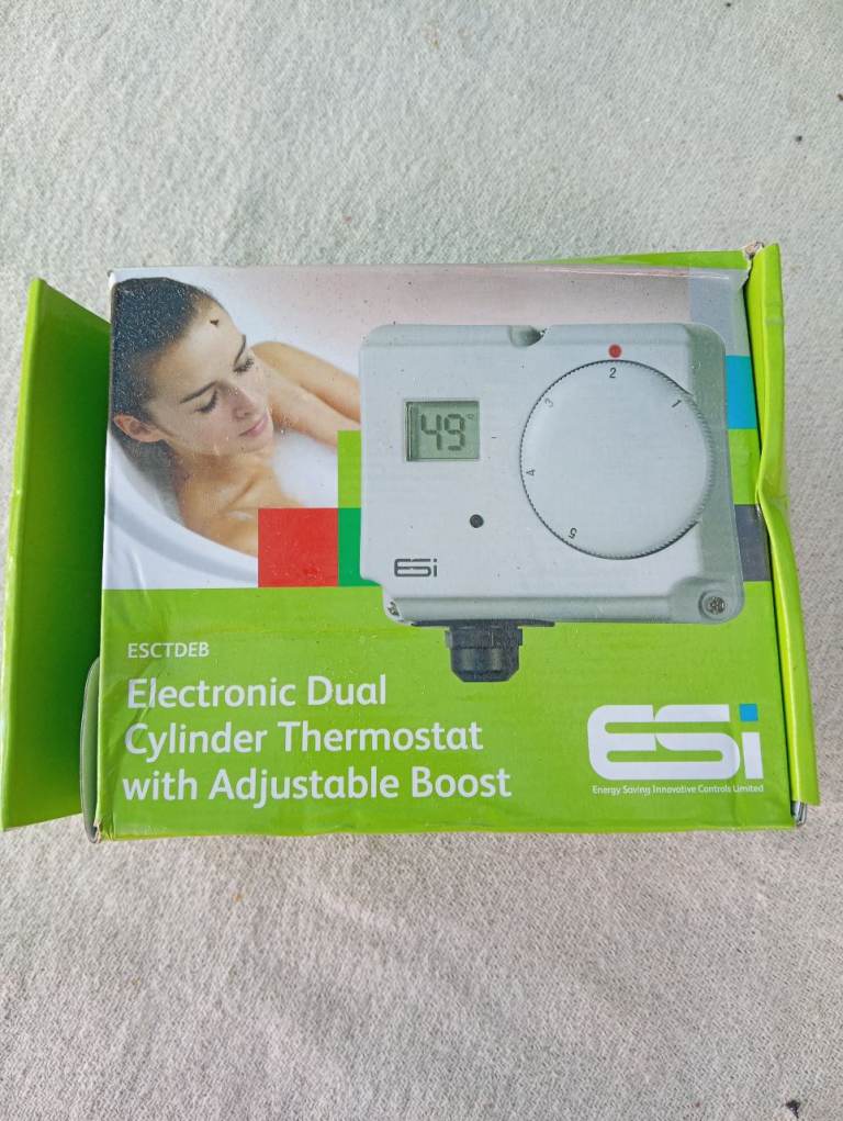 NEW ESI Electronic Dual Cylinder Thermostat with Adjustable Boost
