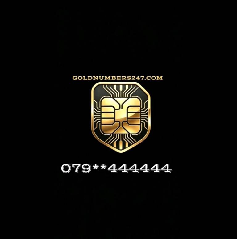 GOLD VIP EXCLUSIVE PLATINUM DIAMOND EASY MOBILE NUMBERS 444444