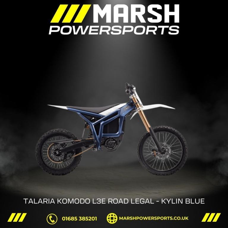 Komodo L3E Road Legal in Kylin Blue  - Komodo Main Dealer - Reserve NOW!