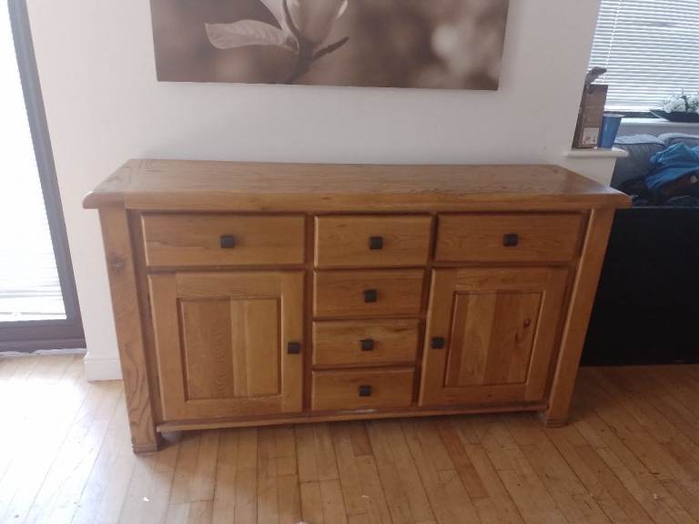 Solid oak drawers