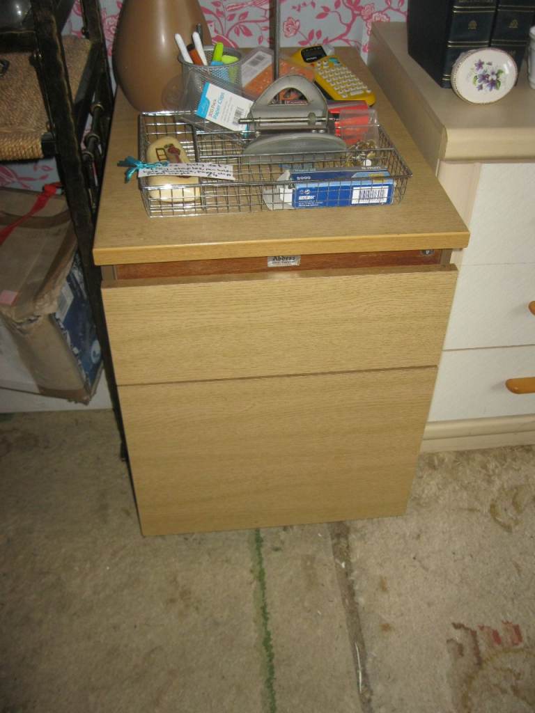MODERN 2 DEEP DRAWER FILING CABINET. IN GOOD ORDER. VIEWING / COLLECTION AVAILABLE