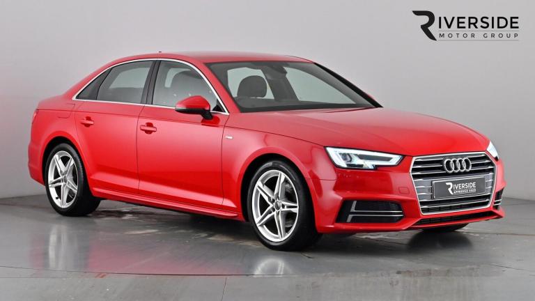 2017 Audi A4 2.0 TFSI S line S Tronic Euro 6 (s/s) 4dr Saloon Petrol Automatic