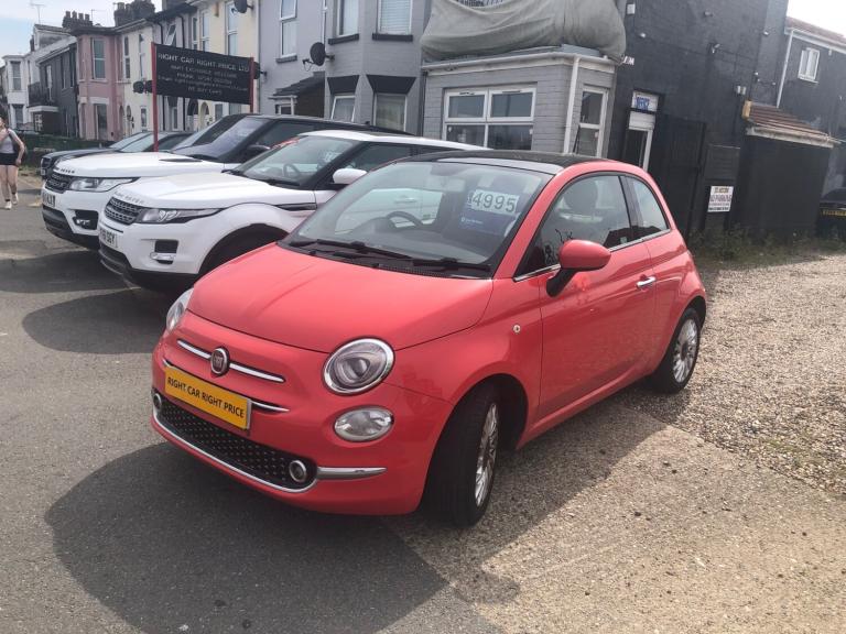 2017 Fiat 500 1.2 Lounge 3dr HATCHBACK Petrol Manual