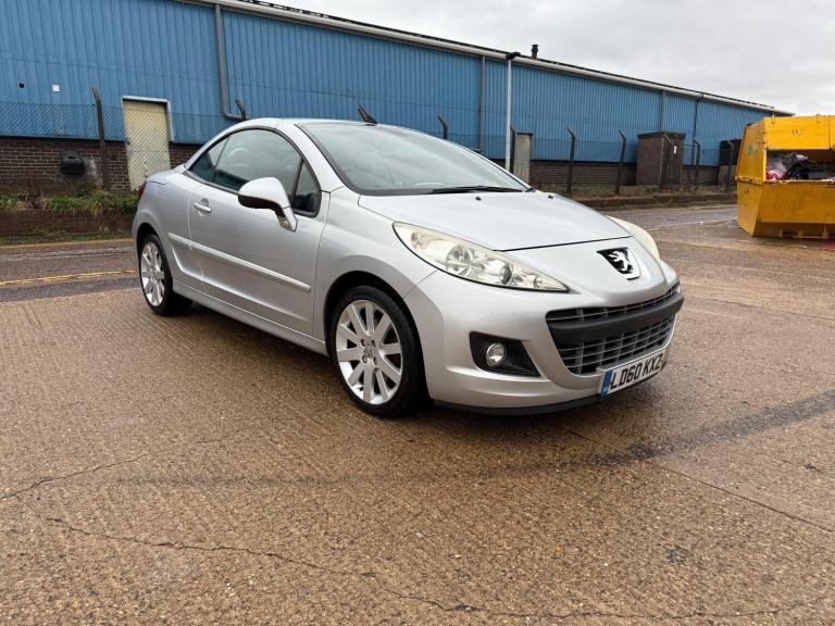 2010 Peugeot 207 CC 1.6 VTi GT Tiptronic Euro 5 2dr CONVERTIBLE Petrol Automatic