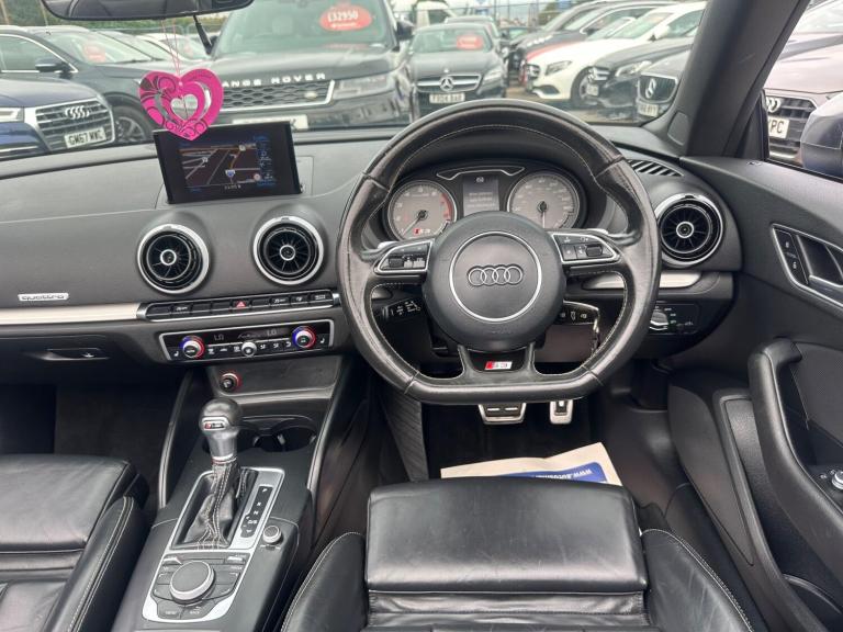  Audi S3 2.0 TFSI Cabriolet S Tronic quattro Euro 6 (s/s) 2dr (Nav) Petrol Automatic