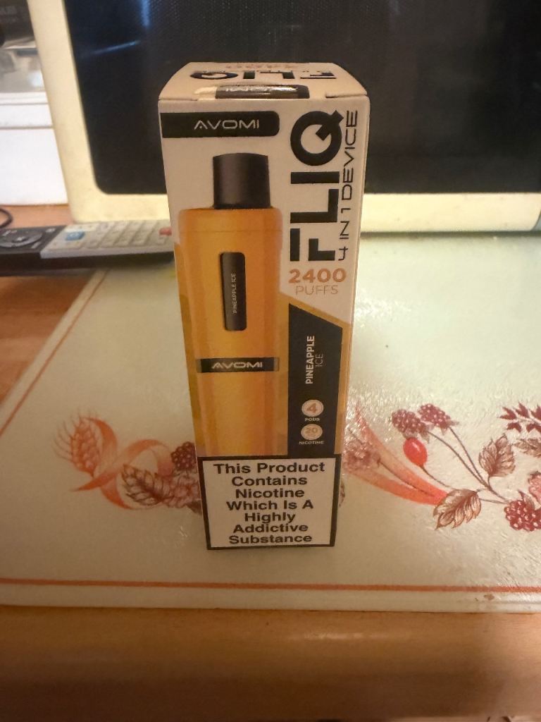 AVOMI FLIQ 4-in-1 Device – Pineapple Ice, New