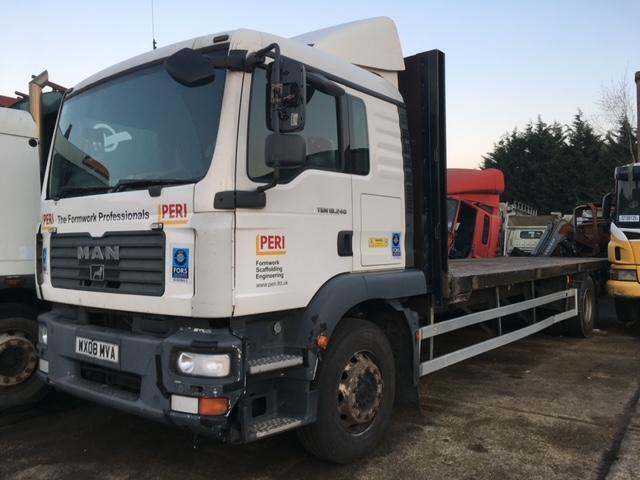 MAN/ ERF TG-M flatbed