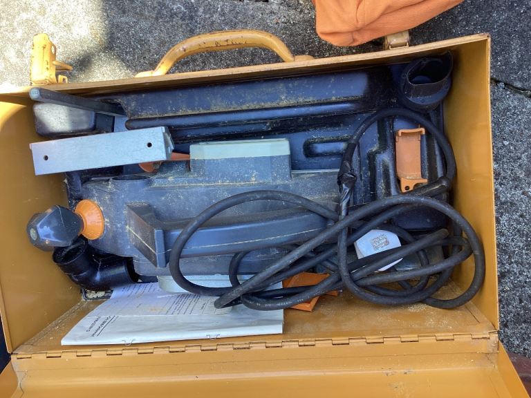 Hobel-Set-MFF 80 Electric Planer with Case