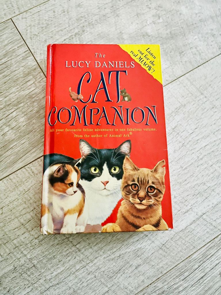 The Lucy Daniels Cat Companion compilation hardback book for kids