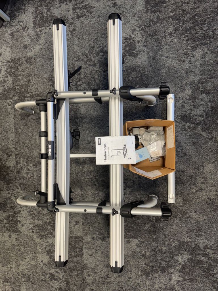 Motorhome/ caravan bike carrier 