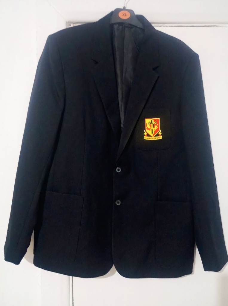 Kids Black School Uniform Blazer – Good Condition