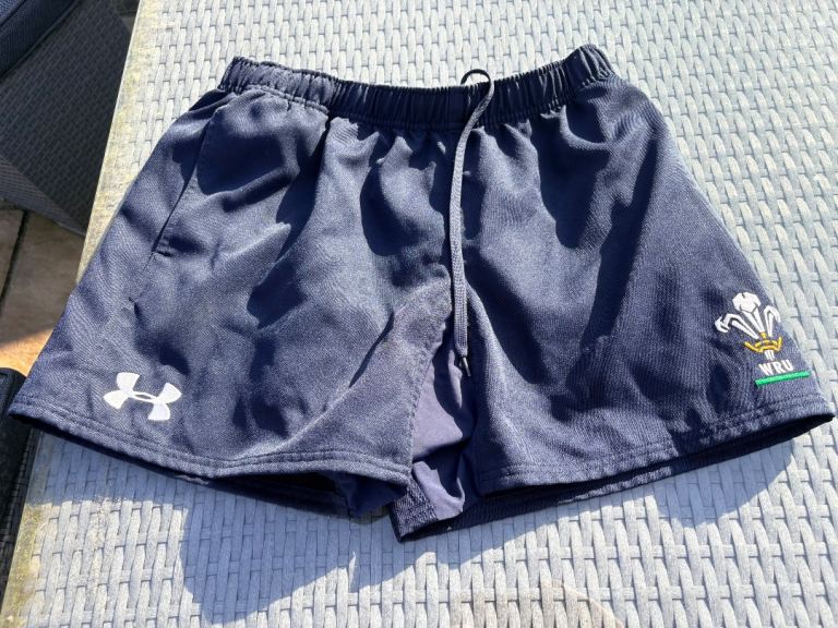Under Armour WRU Rugby Shorts – Men's XL, Good Condition