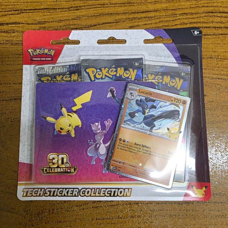 Pokemon 30th Celebration Tech Sticker Collection, £40.00 for Sale
