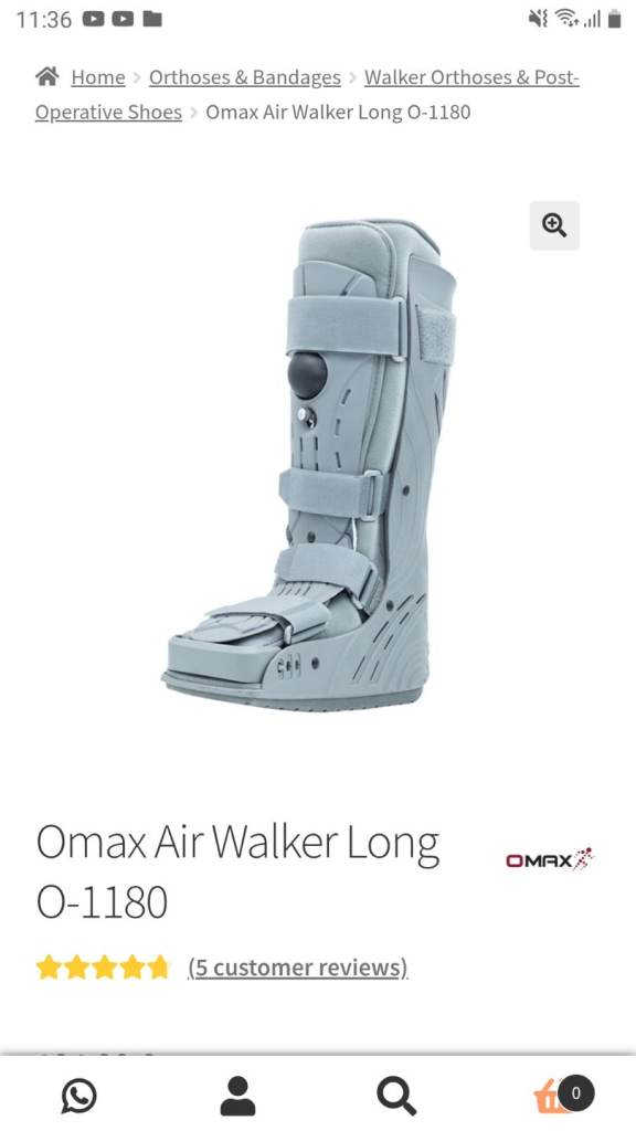 air walker boot for foot and ankle injuries