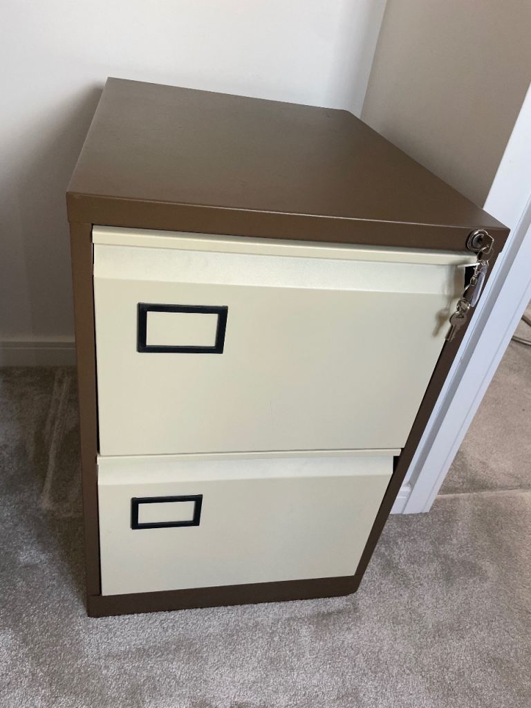Filing cabinet - two drawer 