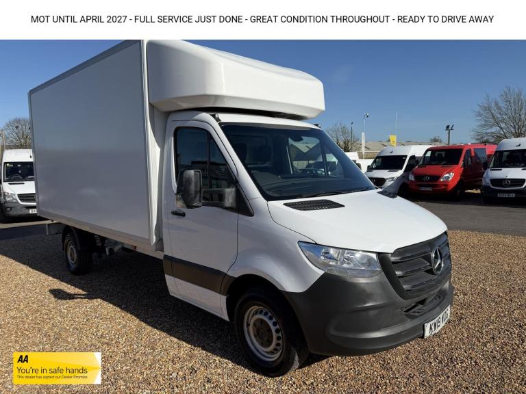 2019 Mercedes-Benz Sprinter 2.1 314 CDI Chassis Cab 2dr Diesel Manual RWD L3 Euro 6 (s/s) (143 ps...