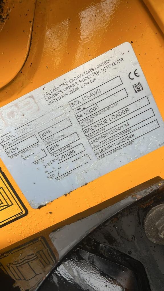 JCB 3CX BACKHOE LOADER. 4 WHEEL STEER. QUICK HITCH.