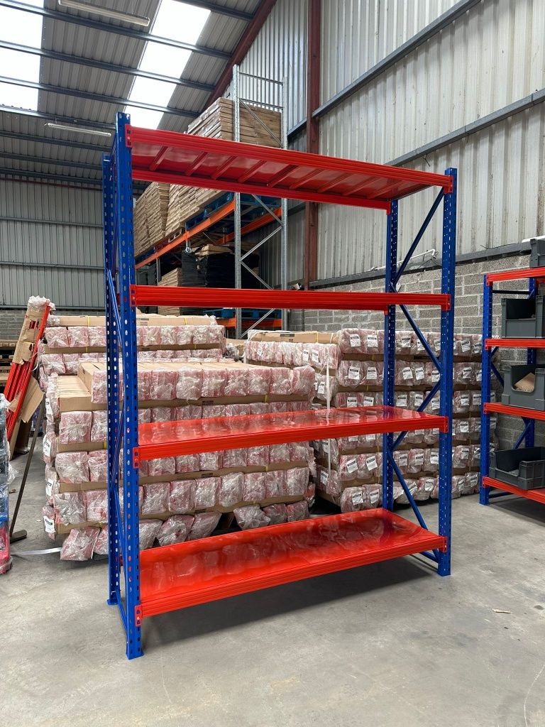 Longspan Racking / Shelving For Sheds Garages Workshops