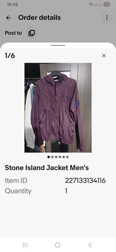 stone island jacket