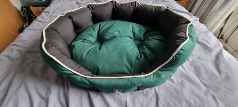 3 Peaks (Pets at Home) Green Dog Bed - Medium 