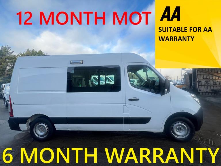 2018 Vauxhall Movano 2.3 CDTI H2 Van 130ps PANEL VAN Diesel Manual