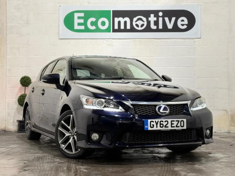 2012 Lexus CT 200h 1.8 F-Sport 5dr CVT Auto HATCHBACK PETROL/ELECTRIC Automatic