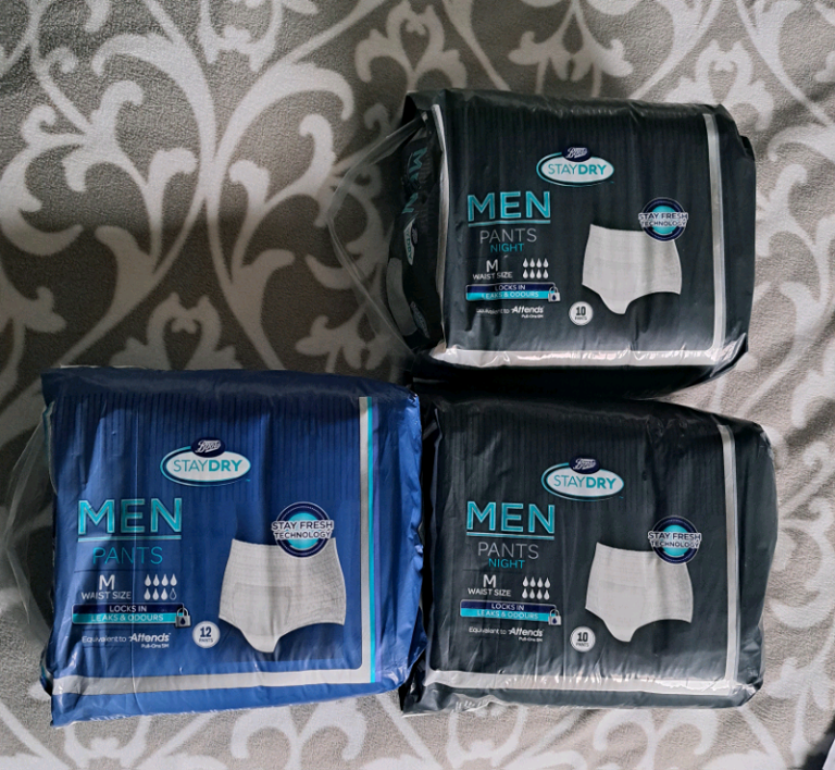 3 packs of stay dry Mens pants