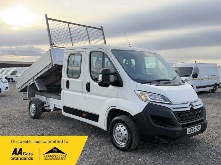 2018 Citroen Relay 2.0 BlueHDi Crew Cab Tipper 160ps Plus Tipper DIESEL Manual
